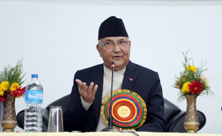 प्रधानमन्त्री ओली अाज बाकु प्रस्थान गर्दै
