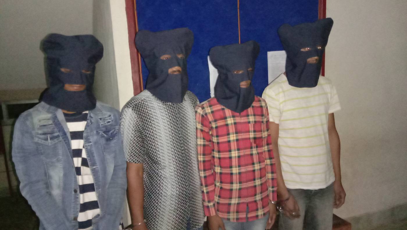 ब्राउन सुगरसहित छुट्टा छुट्टै दुइ स्थानबाट चार जना पक्राउ
