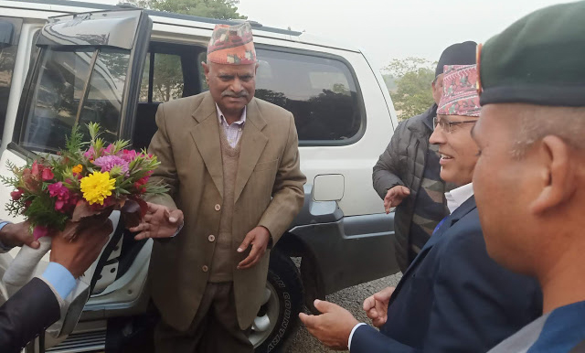 पूर्व राष्ट्रपति डा.रामवरण यादव बर्दियामा