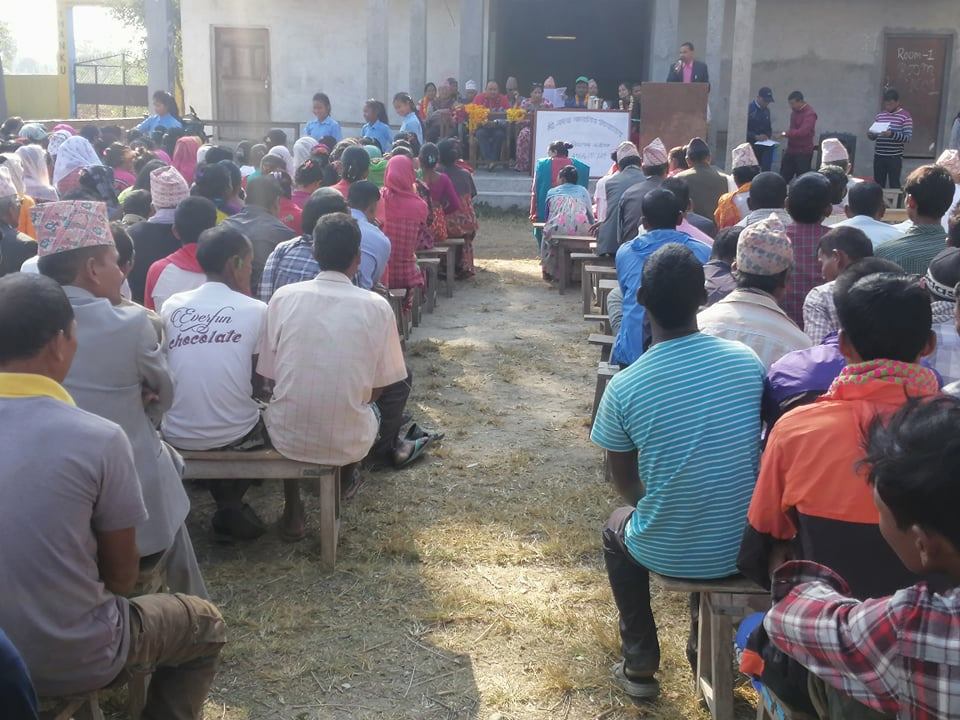 जनता मा. वि गोलामा ‘तुलसीदुर्गा गरिब तथा जेहेन्दार छात्रबृत्ति अक्षयकोष’ स्थापना