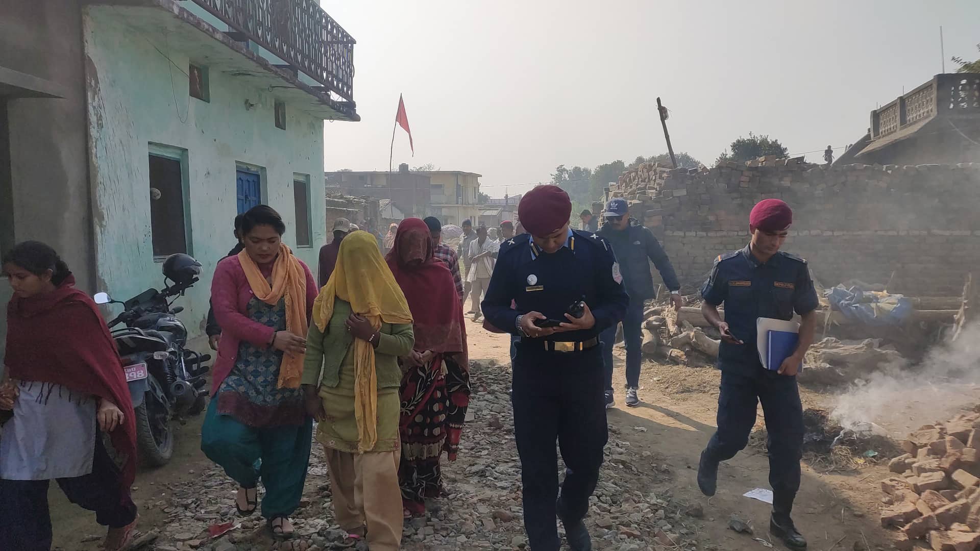 बन्दक बनाएर राखिएका नन्द भाउजुको उद्धार