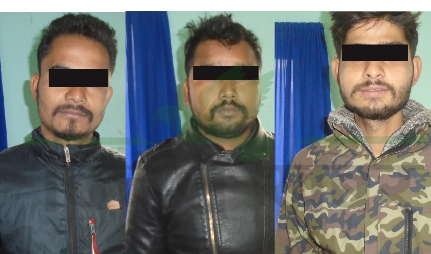 कञ्चनपुरमा ब्राउन सुगर सहित कैलालीका तीन जना पक्राउ