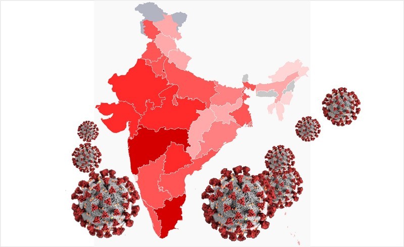 भारतमा २४ घन्टा अवधिमा अहिलेसम्मकै सबैभन्दा बढी संक्रमित
