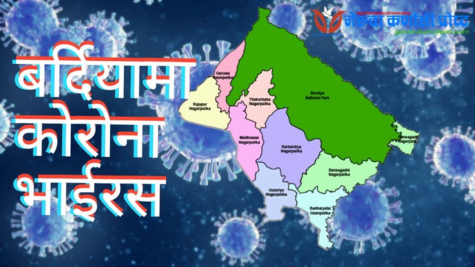 बर्दियामा एकै दिन ३८ जनामा कोरोना पुष्टि