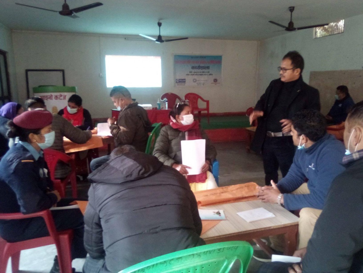 बाल संरक्षण निती तथा  बालअधिकार कार्यविधि निर्माण कार्यशाला सम्पन्न