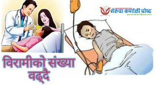 बर्दियाको भौरा क्षेत्रमा मौषमी विरामीहरुको सङ्ख्या बढ्दै