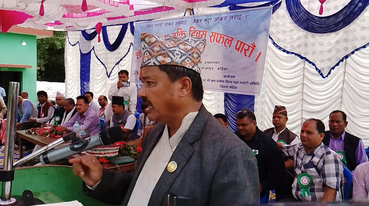 लुम्बिनी प्रदेशका सबै मुक्त कमैयाको स्वास्थ्य बिमा सरकारले गर्ने मुख्य मन्त्री चौधरीको खुलासा