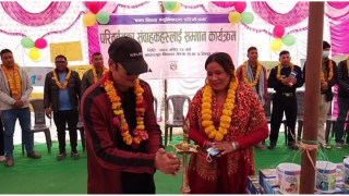 गेरुवामा परिवर्तनका संवाहक कक्षाका सहभागीहरुलाई स–सम्मान बिदाई