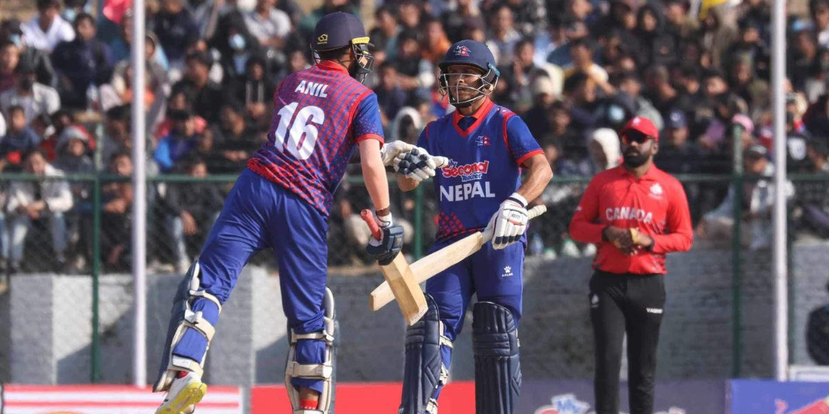 अनिल र भीमको शतकमा नेपालको शानदार जित, क्यानडाविरुद्धको सिरिज क्लिनस्वीप