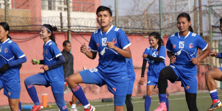नेपाली महिला फुटबल  टोलीले आज सिरियासँग खेल्दै