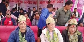गेरुवा खेलग्राममा पालिका स्तरिय कृषि मेला प्रदर्शनी  सुरु
