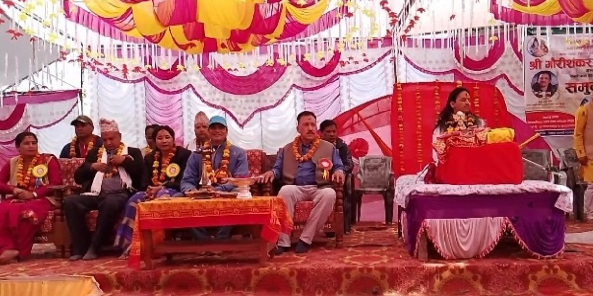 गेरुवाको गणेशपुर (शान्तिवजार)मा धार्मिक ज्ञान महायज्ञ सुरु