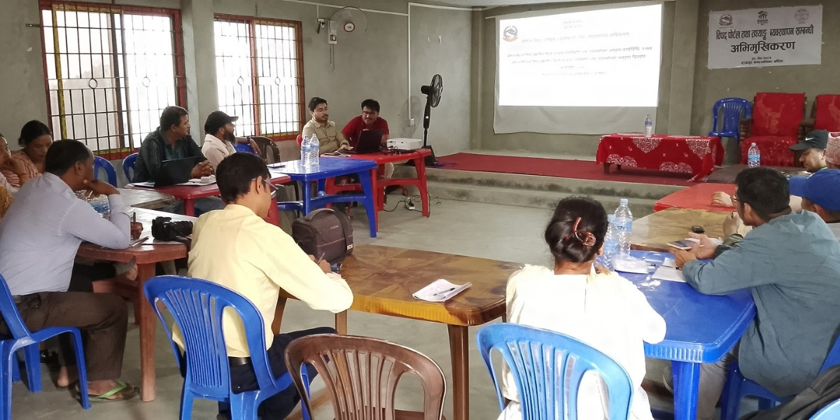 बर्दियाको राजापुरमा विपद् पोर्टल तथा तथ्यांक व्यवस्थापनसम्बन्धी अभिमुखीकरण कार्यक्रम सम्पन्न