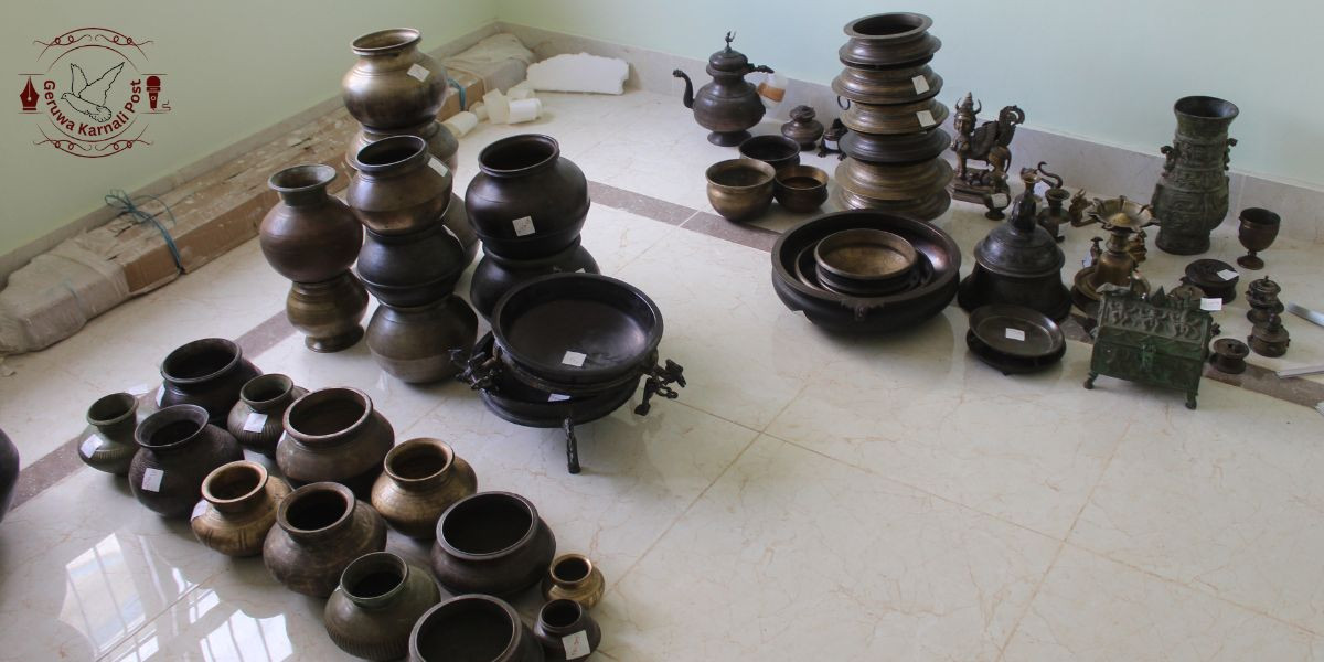 ऐतिहासिक धातुका भाँडा तथा मूर्तिसहित २ जना प्रहरी नियन्त्रणमा