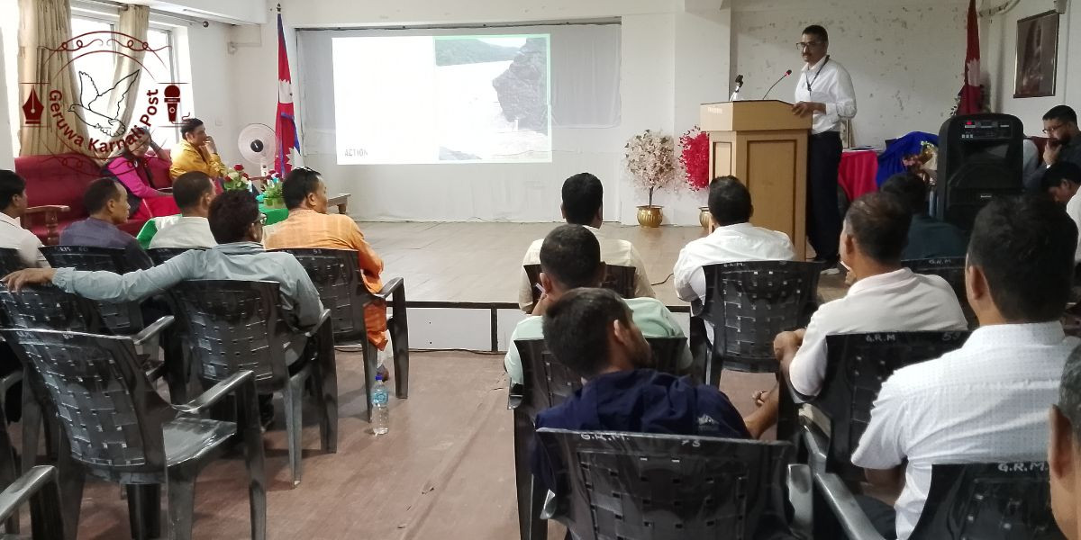 गेरुवा गाउँपालिकामा 'जलवायु उत्थानशील परियोजना' सञ्चालन हुने