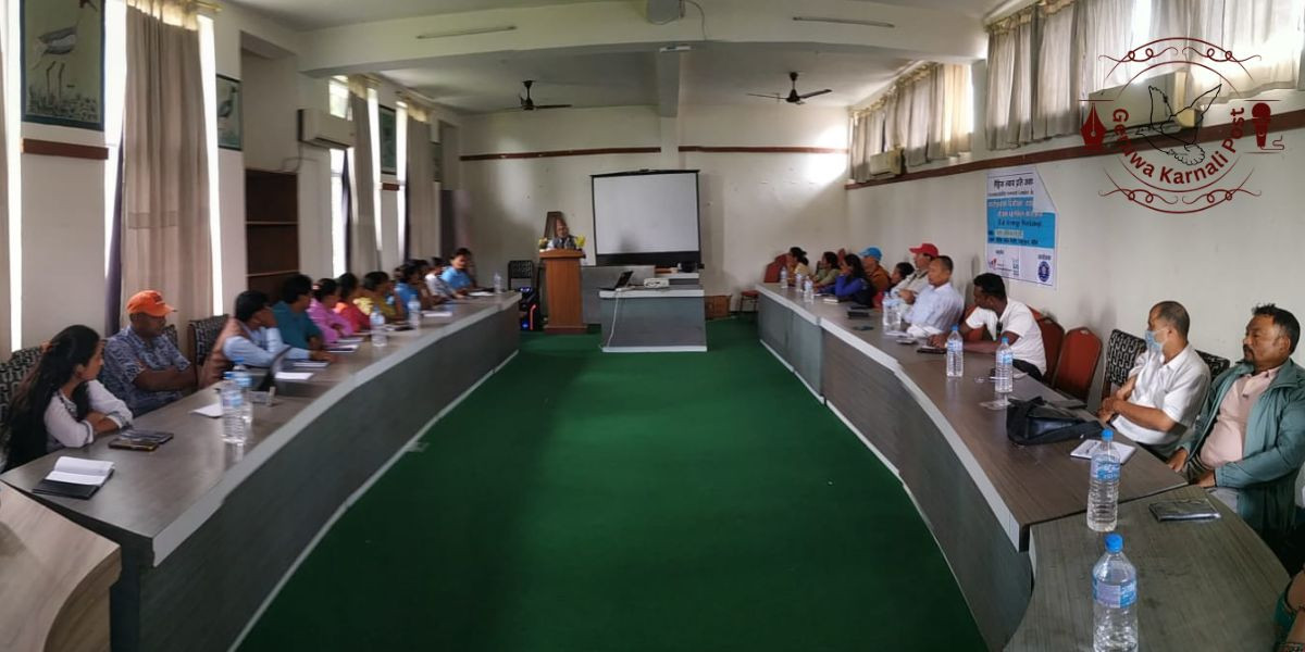 रणनैतिक योजना सम्बन्धी कार्यशाला बर्दियाको ठाकुरबाबामा सम्पन्न