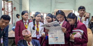 गुरुकुल एकेडेमीका विद्यार्थीद्वारा मिडिया हाउसको अवलोकन