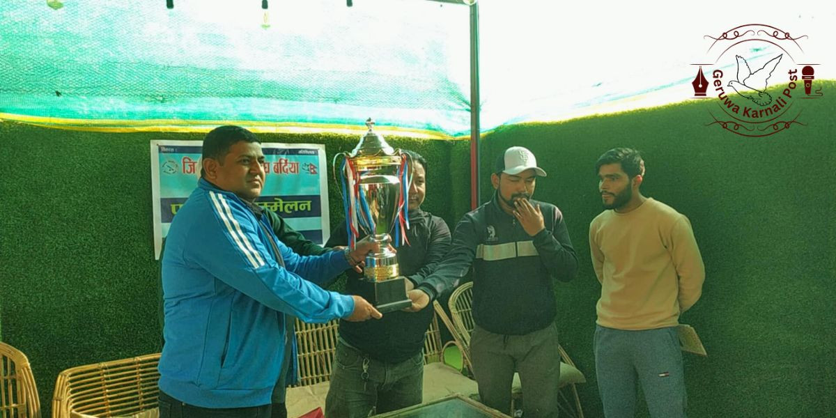 मङ्सिर ८ गते देखी टी-२० क्रिकेट बर्दिया कप २०८१ सञ्चालन हुने