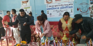 गुलरियामा मेयरकप खुल्ला एवम जिल्ला स्तरीय व्याडमिन्टन प्रतियोगिता  शुरु