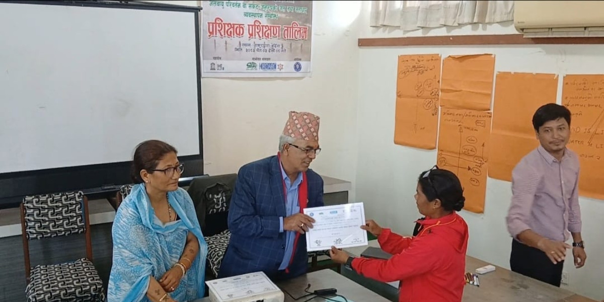 तल्लो कर्णालीमा जलवायु अनुकूल जल व्यवस्थापनका लागि ६ दिने प्रशिक्षक तालिम सम्पन्न